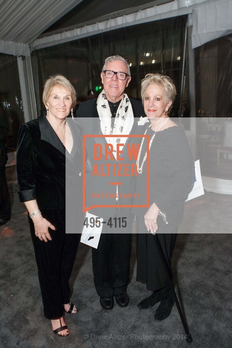Bonnie Bell, Stephen Baker, Laurie Sizemore, PHILHARMONIA BAROQUE ORCHESTRA 2014 Gala & Auction, US, February 28th, 2014, Photo #495-4115 Bonnie Bell, Stephen Baker, Laurie Sizemore, Photo #495-4115