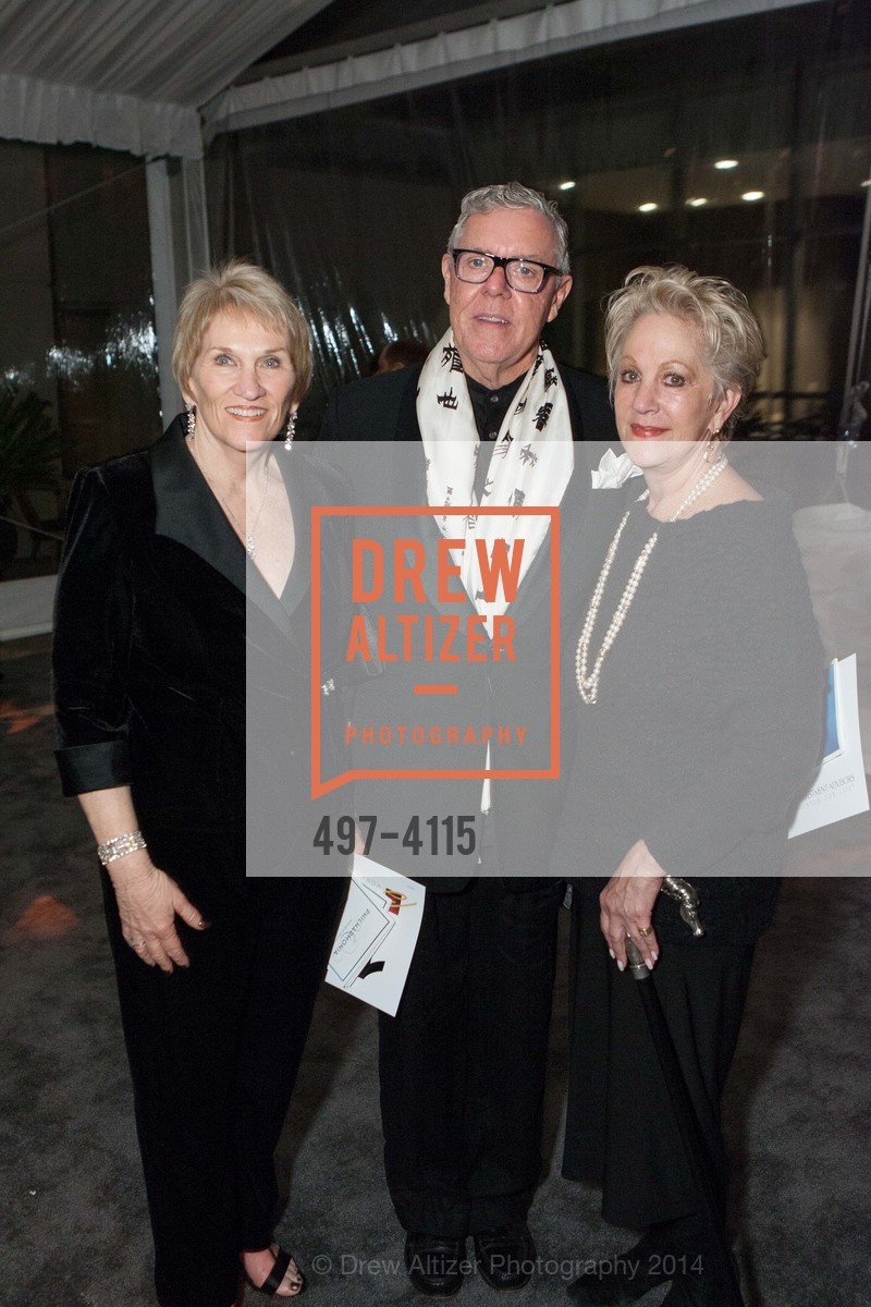 Bonnie Bell, Stephen Baker, Laurie Sizemore, PHILHARMONIA BAROQUE ORCHESTRA 2014 Gala & Auction, US, February 28th, 2014, Photo #497-4115 Bonnie Bell, Stephen Baker, Laurie Sizemore, Photo #497-4115