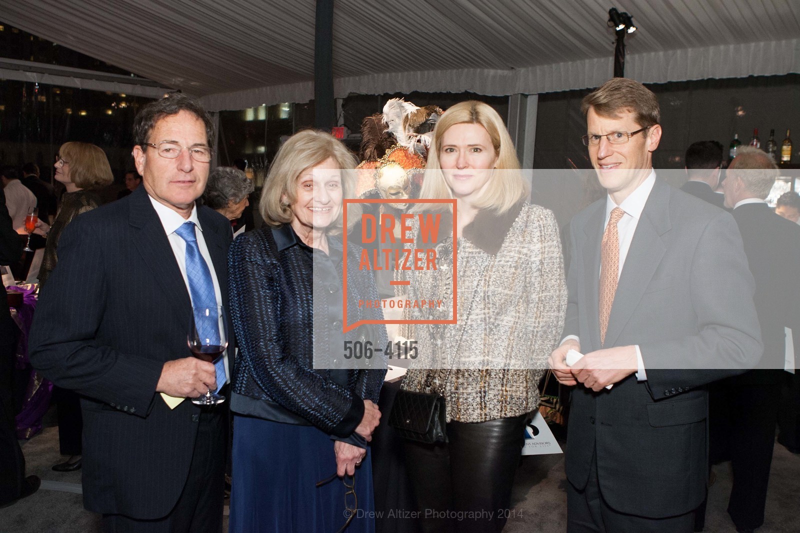 Joseph Stannard, Peta Howard, Lauren Hall, David Hearst, PHILHARMONIA BAROQUE ORCHESTRA 2014 Gala & Auction, US, February 28th, 2014, Photo #506-4115 Joseph Stannard, Peta Howard, Lauren Hall, David Hearst, Photo #506-4115