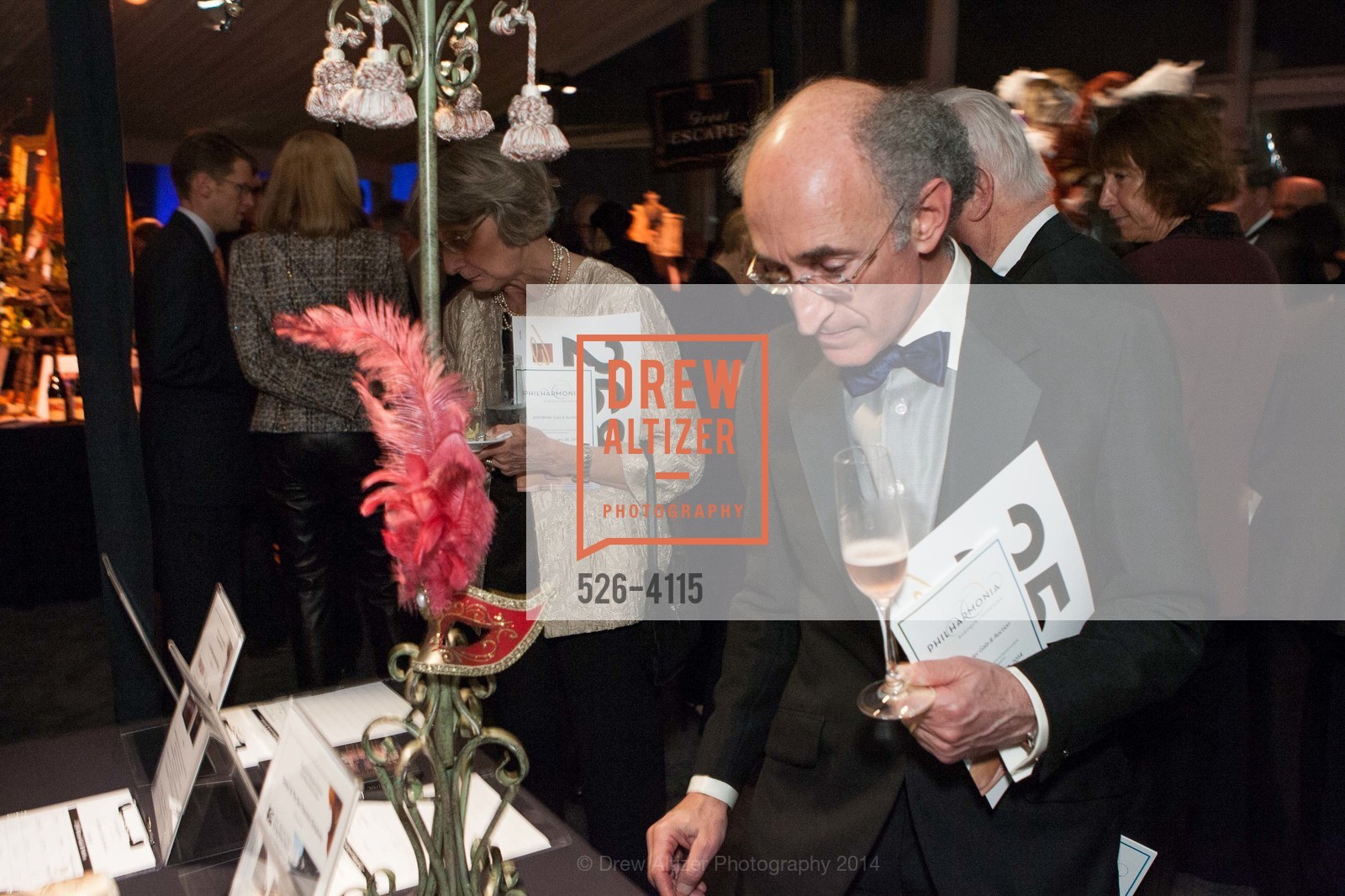Hirom Simon, PHILHARMONIA BAROQUE ORCHESTRA 2014 Gala & Auction, US, February 28th, 2014, Photo #526-4115 Hirom Simon, Photo #526-4115