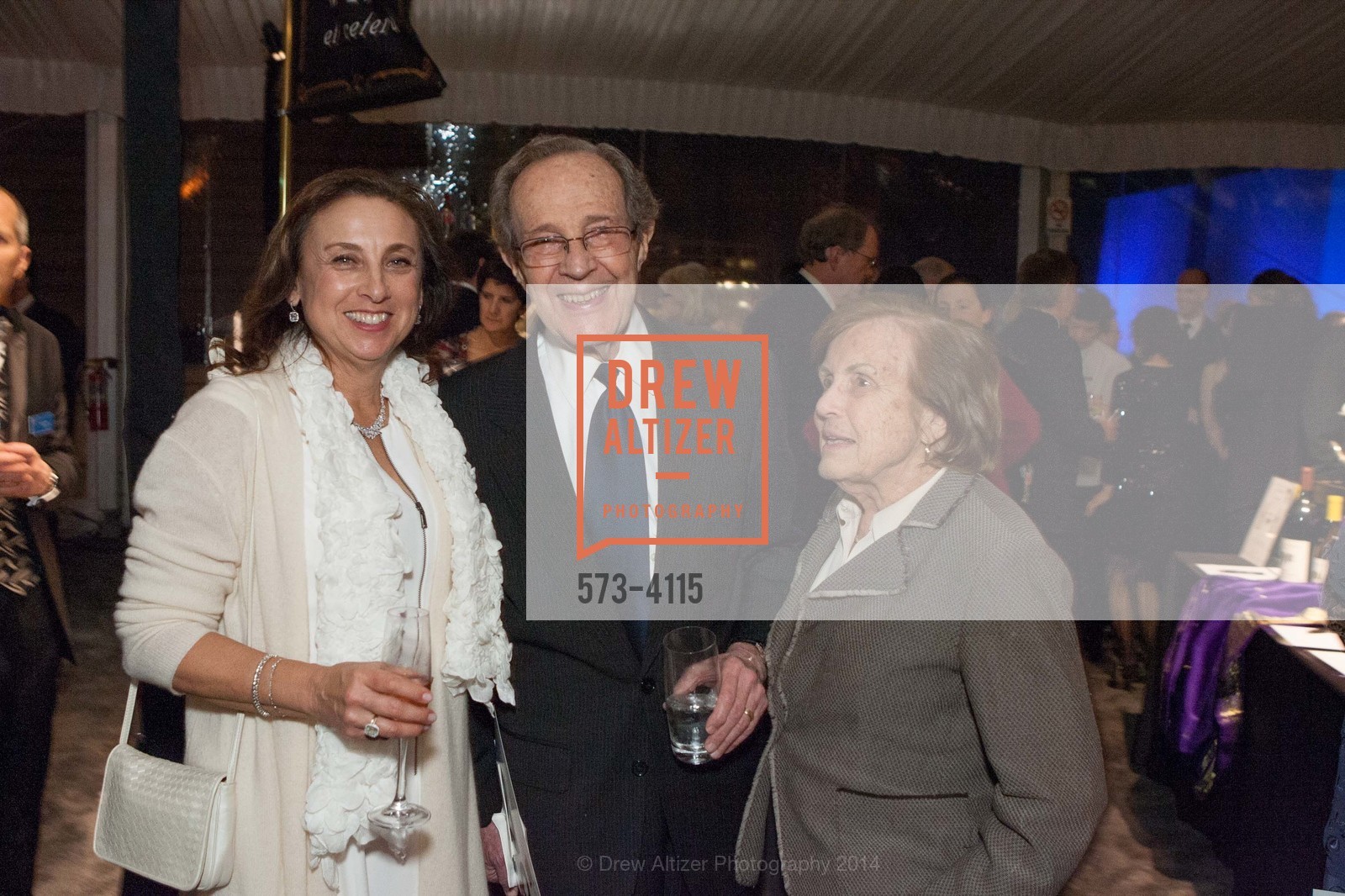 Melanie Pena, Bill Perry, Lee Perry, PHILHARMONIA BAROQUE ORCHESTRA 2014 Gala & Auction, US, February 28th, 2014, Photo #573-4115 Melanie Pena, Bill Perry, Lee Perry, Photo #573-4115