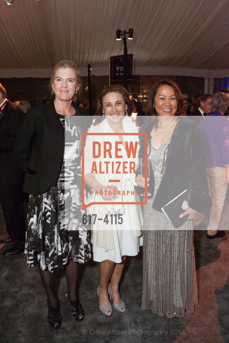 Trish Holly, Melanie Pena, Zena Eisenhart, PHILHARMONIA BAROQUE ORCHESTRA 2014 Gala & Auction, US, February 28th, 2014, Photo #617-4115 Trish Holly, Melanie Pena, Zena Eisenhart, Photo #617-4115