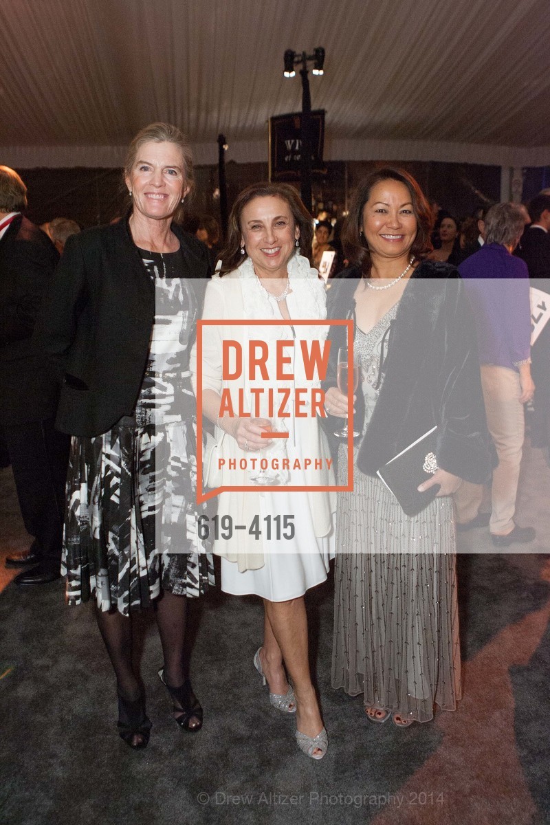 Trish Holly, Melanie Pena, Zena Eisenhart, PHILHARMONIA BAROQUE ORCHESTRA 2014 Gala & Auction, US, February 28th, 2014, Photo #619-4115 Trish Holly, Melanie Pena, Zena Eisenhart, Photo #619-4115