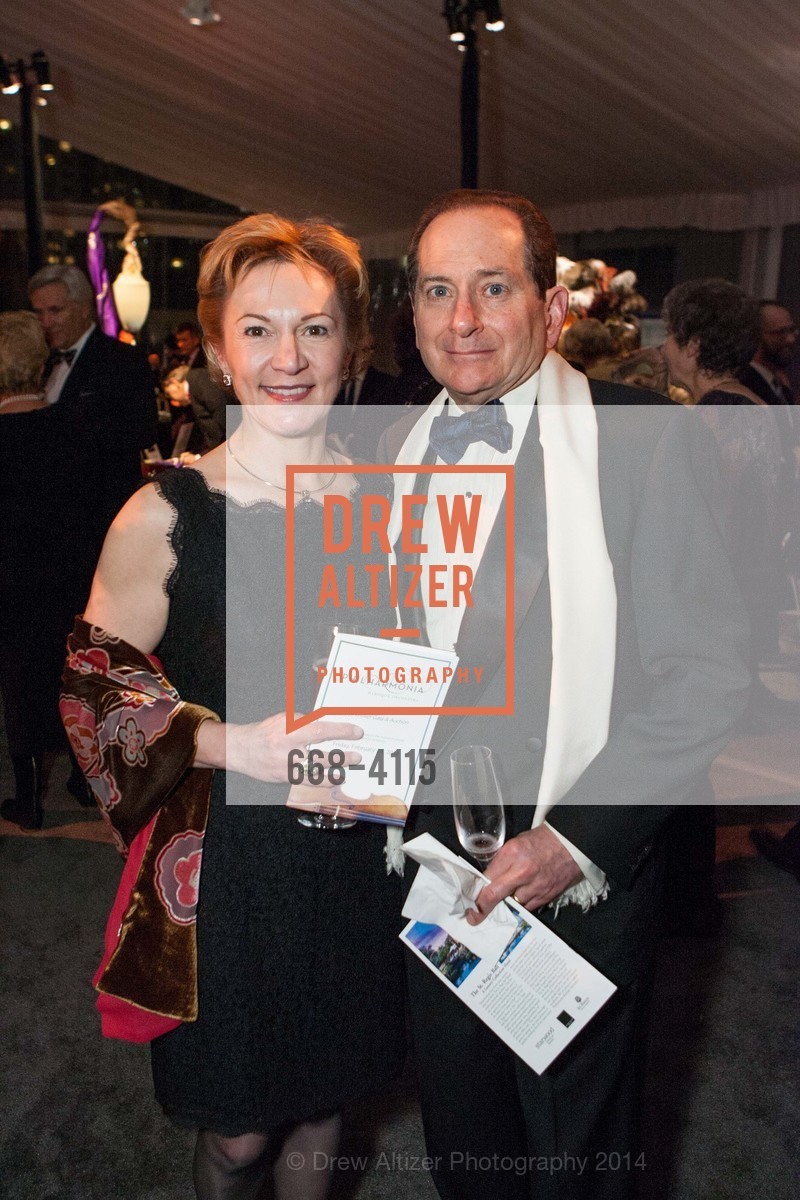 Beatrice Gonory, Paul Gonory, PHILHARMONIA BAROQUE ORCHESTRA 2014 Gala & Auction, US, February 28th, 2014, Photo #668-4115 Beatrice Gonory, Paul Gonory, Photo #668-4115
