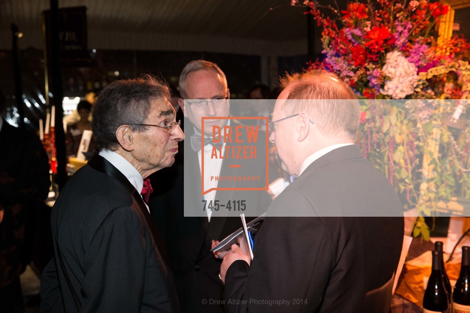 Milton Schlesinger, Nicholas McGegan, PHILHARMONIA BAROQUE ORCHESTRA 2014 Gala & Auction, US, February 28th, 2014, Photo #745-4115 Milton Schlesinger, Nicholas McGegan, Photo #745-4115