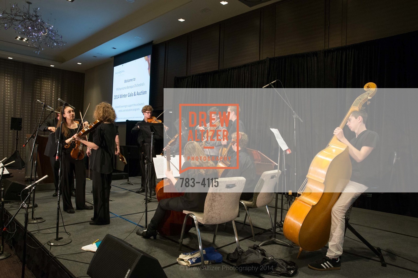 Performance, PHILHARMONIA BAROQUE ORCHESTRA 2014 Gala & Auction, US, February 28th, 2014, Photo #783-4115 Performance, Photo #783-4115
