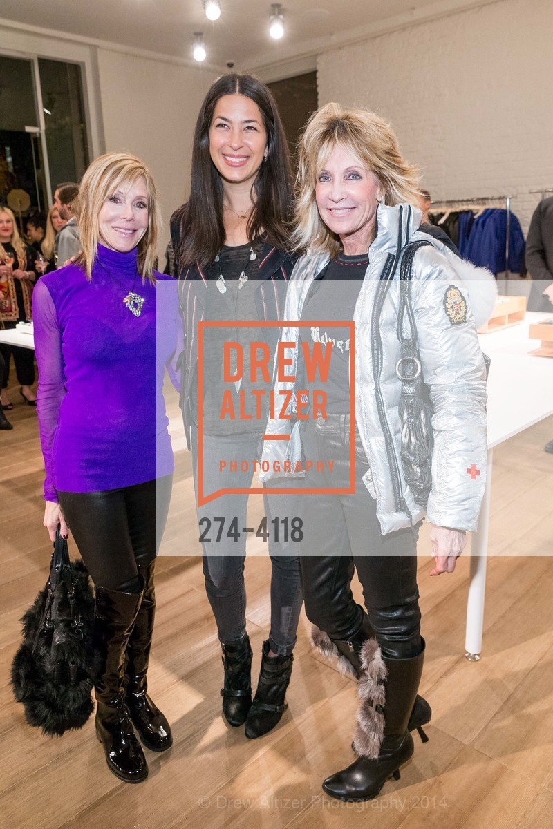 Barbara Winchell, Rebecca Minkoff, Sandy Mandel, REBECCA MINKOFF Celebrates the Opening of new SF Flagship Store, US, November 20th, 2014, Photo #274-4118 Barbara Winchell, Rebecca Minkoff, Sandy Mandel, Photo #274-4118