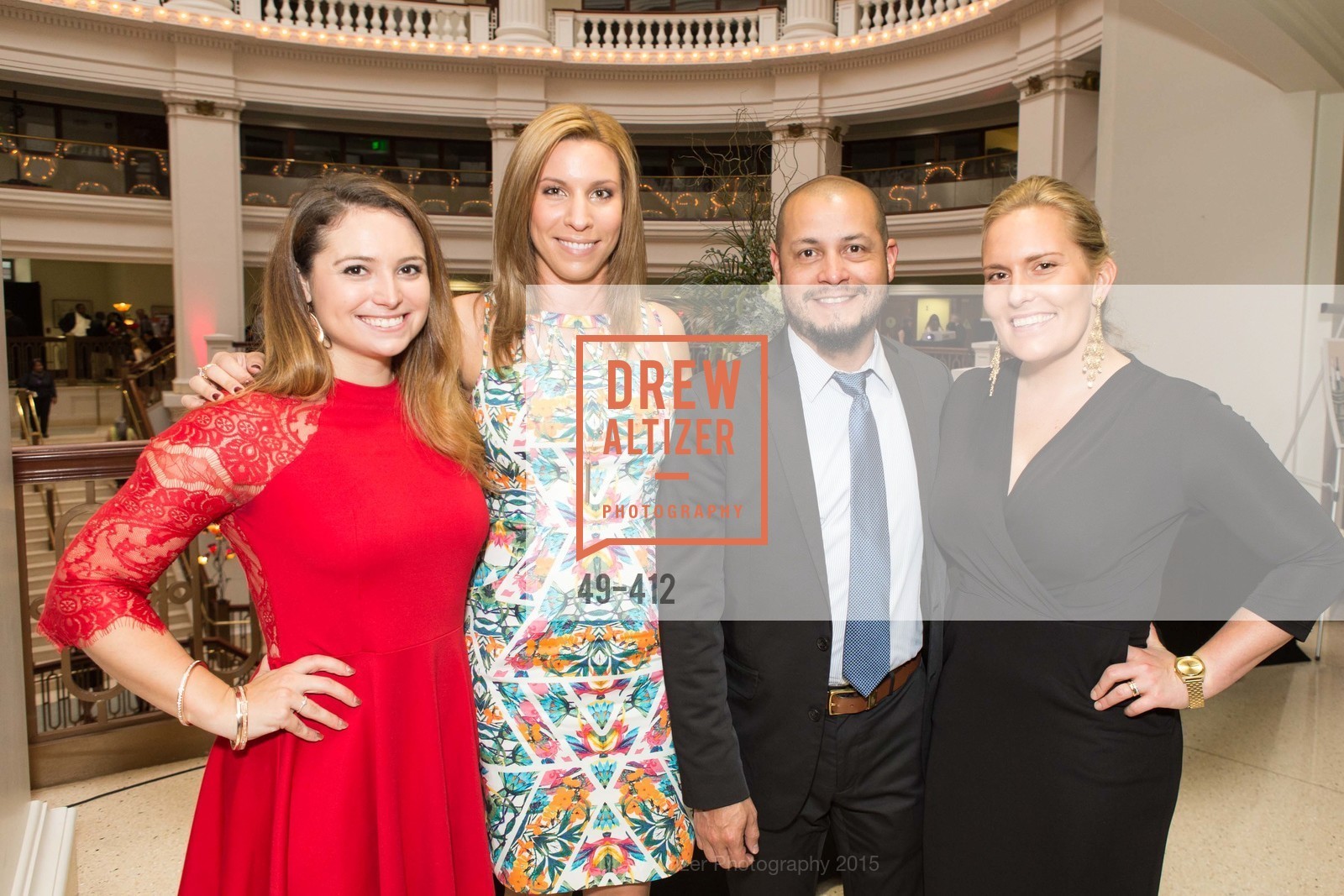 Chelsea John, Elizabeth Holzheu, Alberto Lola, Julia Arant, Girls Inc's of Alameda WOMEN OF TASTE, Rotunda. Rotunda, . 00 Frank Ogawa Plaza, October 24th, 2015, Photo #49-412 Chelsea John, Elizabeth Holzheu, Alberto Lola, Julia Arant, Photo #49-412