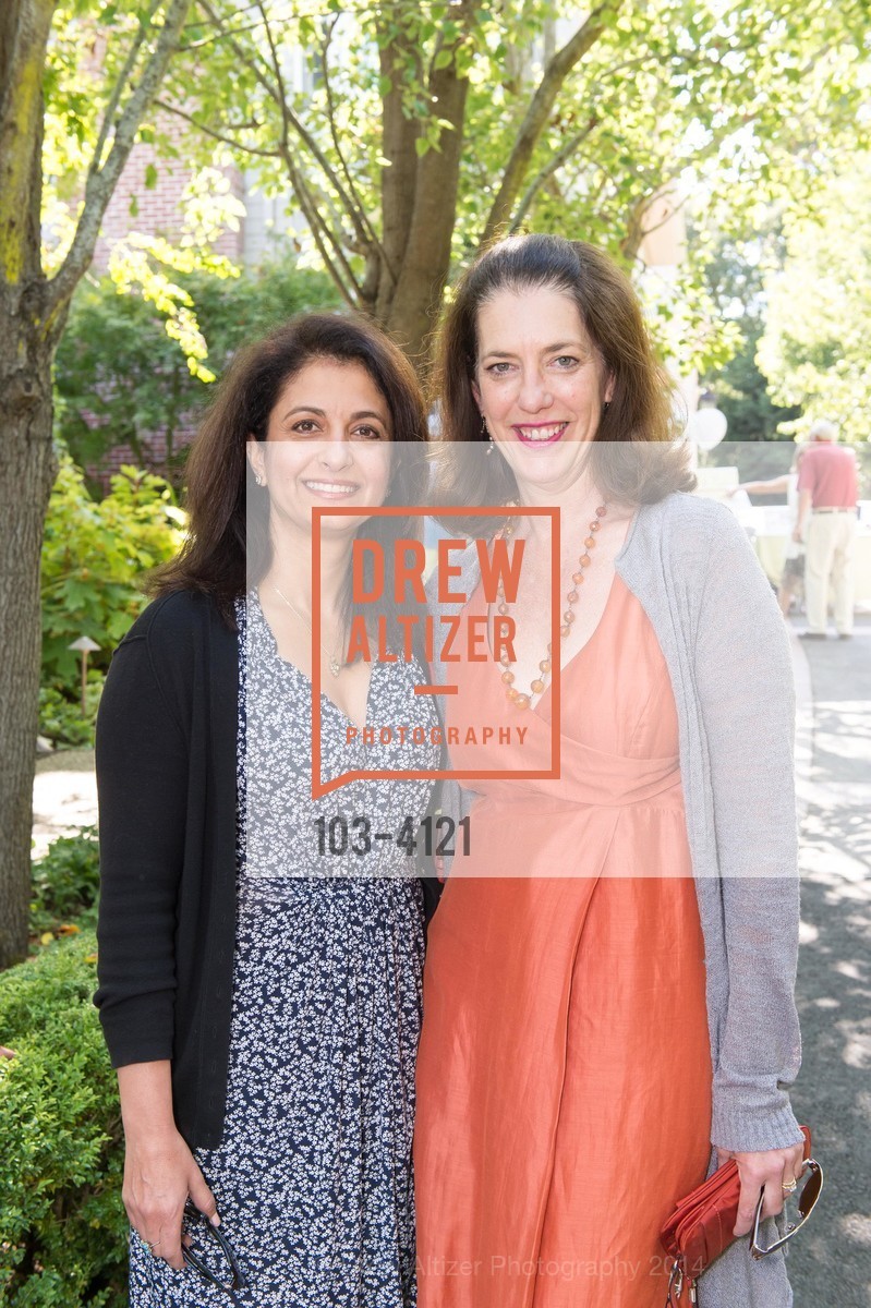Golnar Yazdi, Lynn Esselstein, CASA of San Mateo County's AUXILIARY Annual Garden Party, US, August 24th, 2014, Photo #103-4121 Golnar Yazdi, Lynn Esselstein, Photo #103-4121