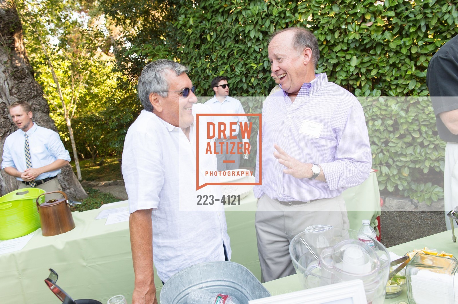 Brian Delehanty, CASA of San Mateo County's AUXILIARY Annual Garden Party, US, August 24th, 2014, Photo #223-4121 Brian Delehanty, Photo #223-4121