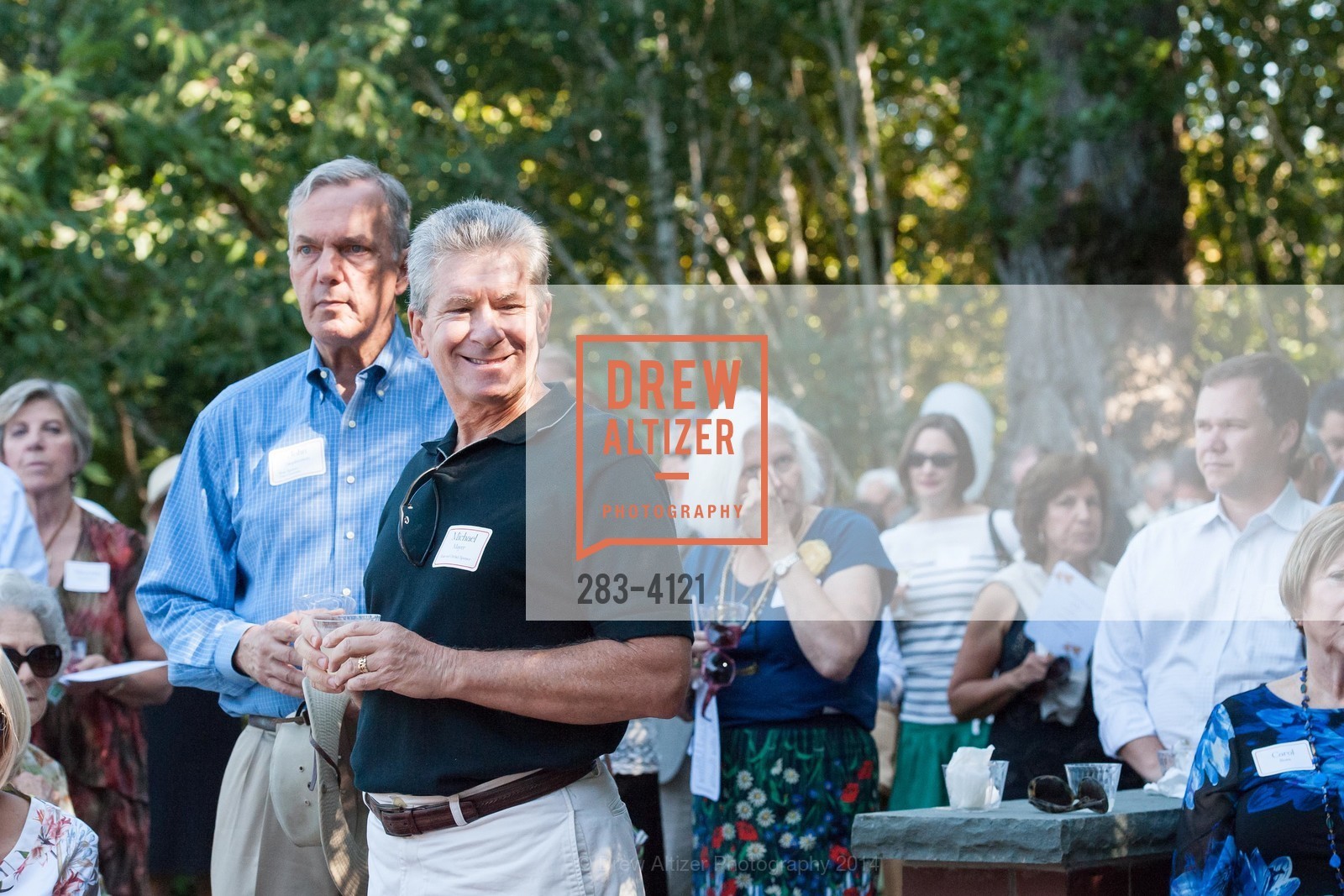 John Stephenson, Michael Mayer, CASA of San Mateo County's AUXILIARY Annual Garden Party, US, August 24th, 2014, Photo #283-4121 John Stephenson, Michael Mayer, Photo #283-4121