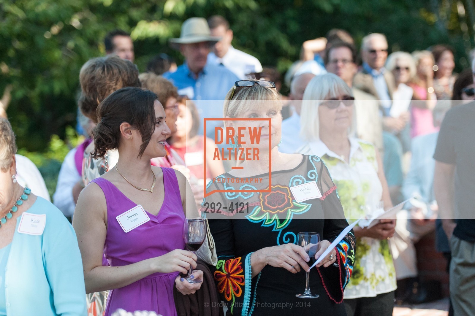 Jenna Riggio, Robin Riggio, CASA of San Mateo County's AUXILIARY Annual Garden Party, US, August 24th, 2014, Photo #292-4121 Jenna Riggio, Robin Riggio, Photo #292-4121