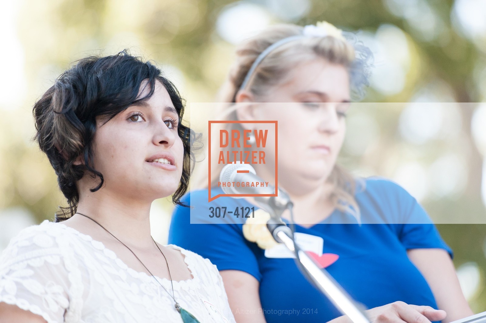 Gabriella Cruz, Stephanie Dunston, CASA of San Mateo County's AUXILIARY Annual Garden Party, US, August 24th, 2014, Photo #307-4121 Gabriella Cruz, Stephanie Dunston, Photo #307-4121