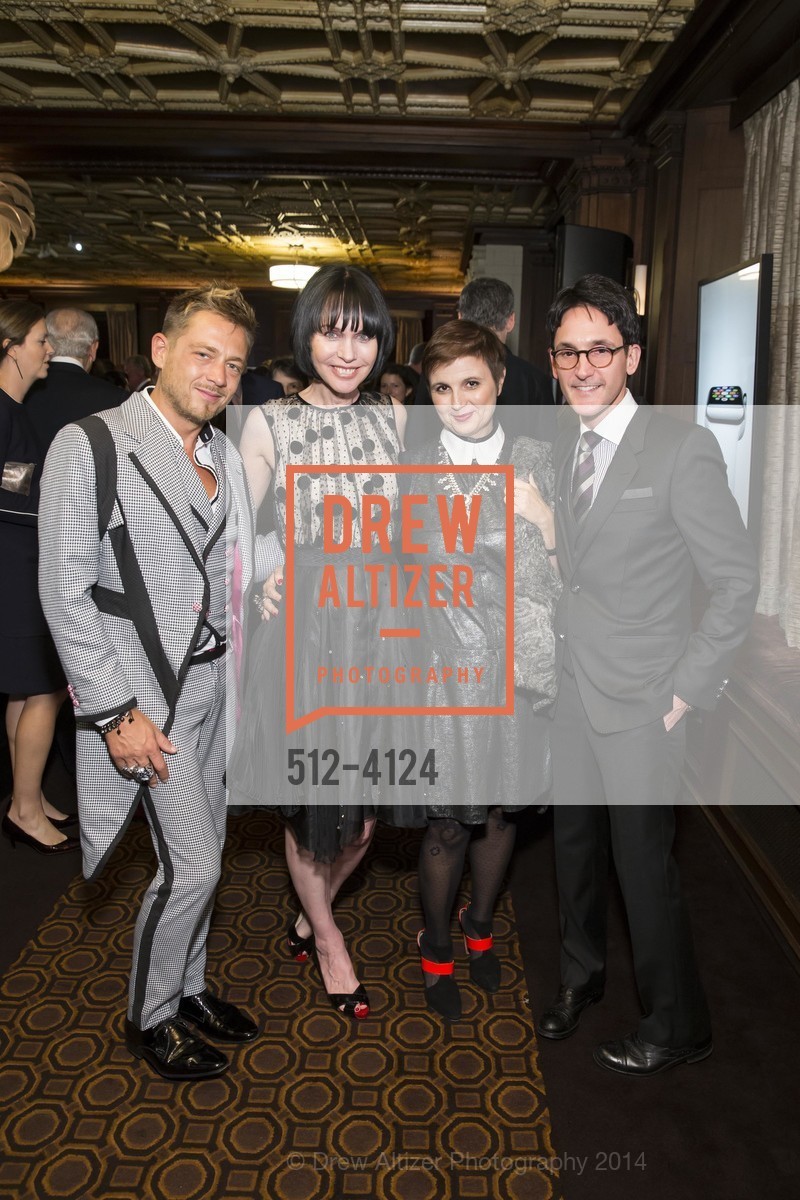 Yassen Samouilov, Christine Suppes, James Krohn, Livia Stoianova, 2014 Bay Area Treasure Award Honoring Jonathan Ive, US, October 31st, 2014, Photo #512-4124 Yassen Samouilov, Christine Suppes, James Krohn, Livia Stoianova, Photo #512-4124