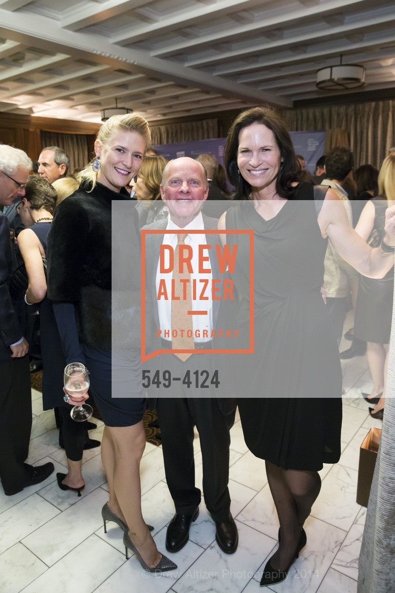 Alicia Engstrom, John Berggruen, Randi Fisher, 2014 Bay Area Treasure Award Honoring Jonathan Ive, US, October 31st, 2014, Photo #549-4124 Alicia Engstrom, John Berggruen, Randi Fisher, Photo #549-4124