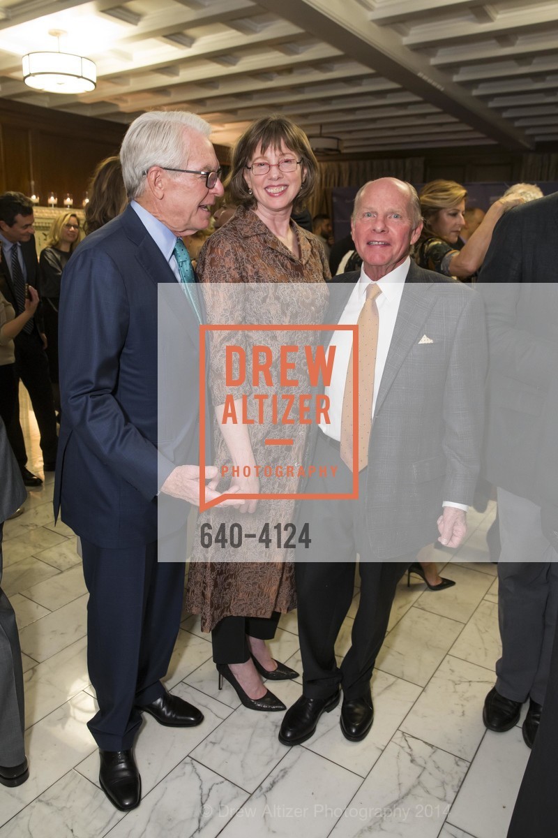 Charles Schwab, Lindsey Beriman, John Berggruen, 2014 Bay Area Treasure Award Honoring Jonathan Ive, US, October 31st, 2014, Photo #640-4124 Charles Schwab, Lindsey Beriman, John Berggruen, Photo #640-4124