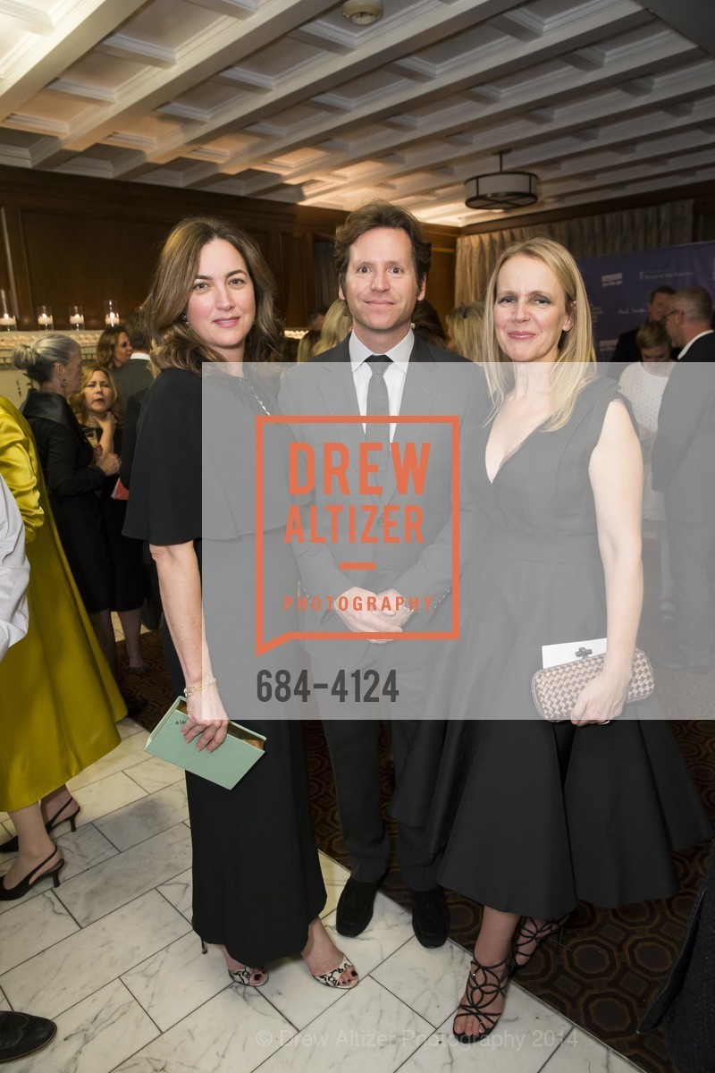Alexis Traina, Trevor Traina, Heather Ive, 2014 Bay Area Treasure Award Honoring Jonathan Ive, US, October 31st, 2014, Photo #684-4124 Alexis Traina, Trevor Traina, Heather Ive, Photo #684-4124
