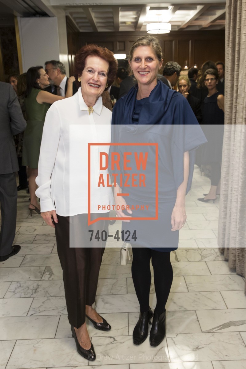 Helen Hilton Raiser, Jennifer Dunlop Fletche, 2014 Bay Area Treasure Award Honoring Jonathan Ive, US, October 31st, 2014, Photo #740-4124 Helen Hilton Raiser, Jennifer Dunlop Fletche, Photo #740-4124