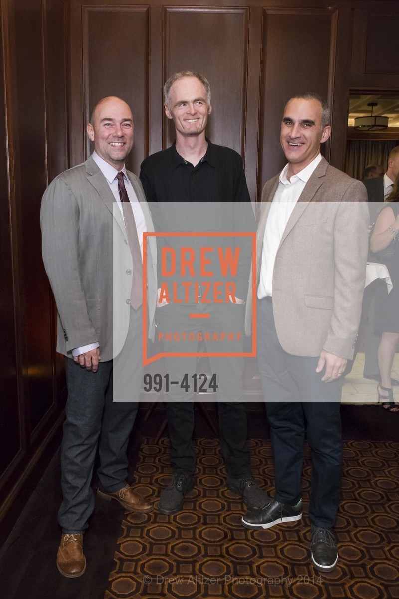 Jurt Dammermann, Marcus Gosling, Andre Yousefi, 2014 Bay Area Treasure Award Honoring Jonathan Ive, US, October 31st, 2014, Photo #991-4124 Jurt Dammermann, Marcus Gosling, Andre Yousefi, Photo #991-4124