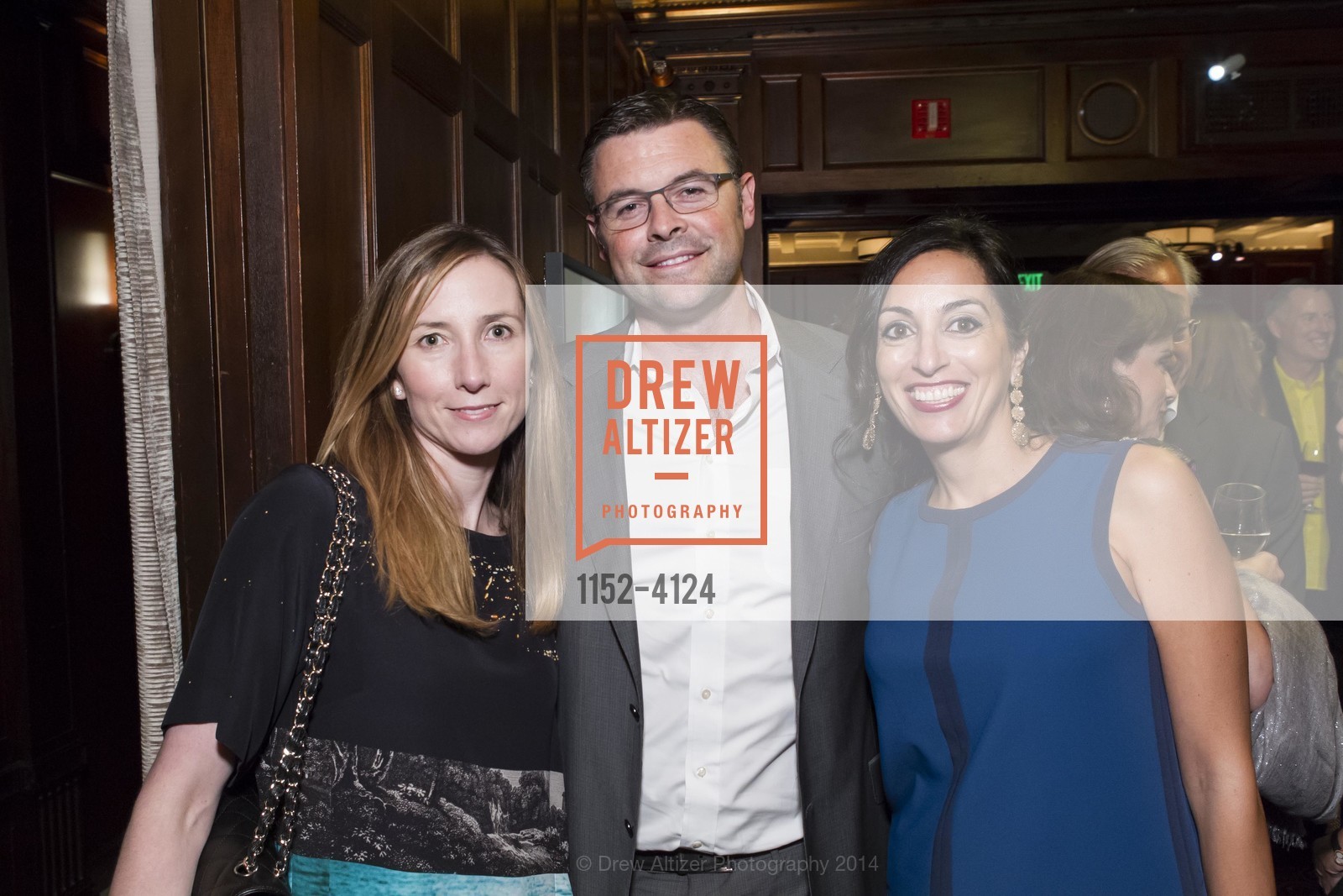 Jennifer Forster, Kyle Forster, Maria Haidamus, 2014 Bay Area Treasure Award Honoring Jonathan Ive, US, October 31st, 2014, Photo #1152-4124 Jennifer Forster, Kyle Forster, Maria Haidamus, Photo #1152-4124