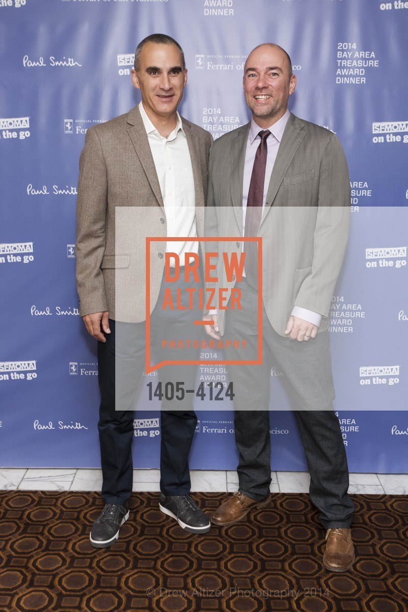 Andrew Yousefi, Kurt Dammermann, 2014 Bay Area Treasure Award Honoring Jonathan Ive, US, October 31st, 2014, Photo #1405-4124 Andrew Yousefi, Kurt Dammermann, Photo #1405-4124