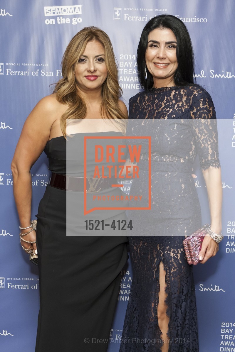Susan Dahi, Afsaneh Akhtari, 2014 Bay Area Treasure Award Honoring Jonathan Ive, US, October 31st, 2014, Photo #1521-4124 Susan Dahi, Afsaneh Akhtari, Photo #1521-4124