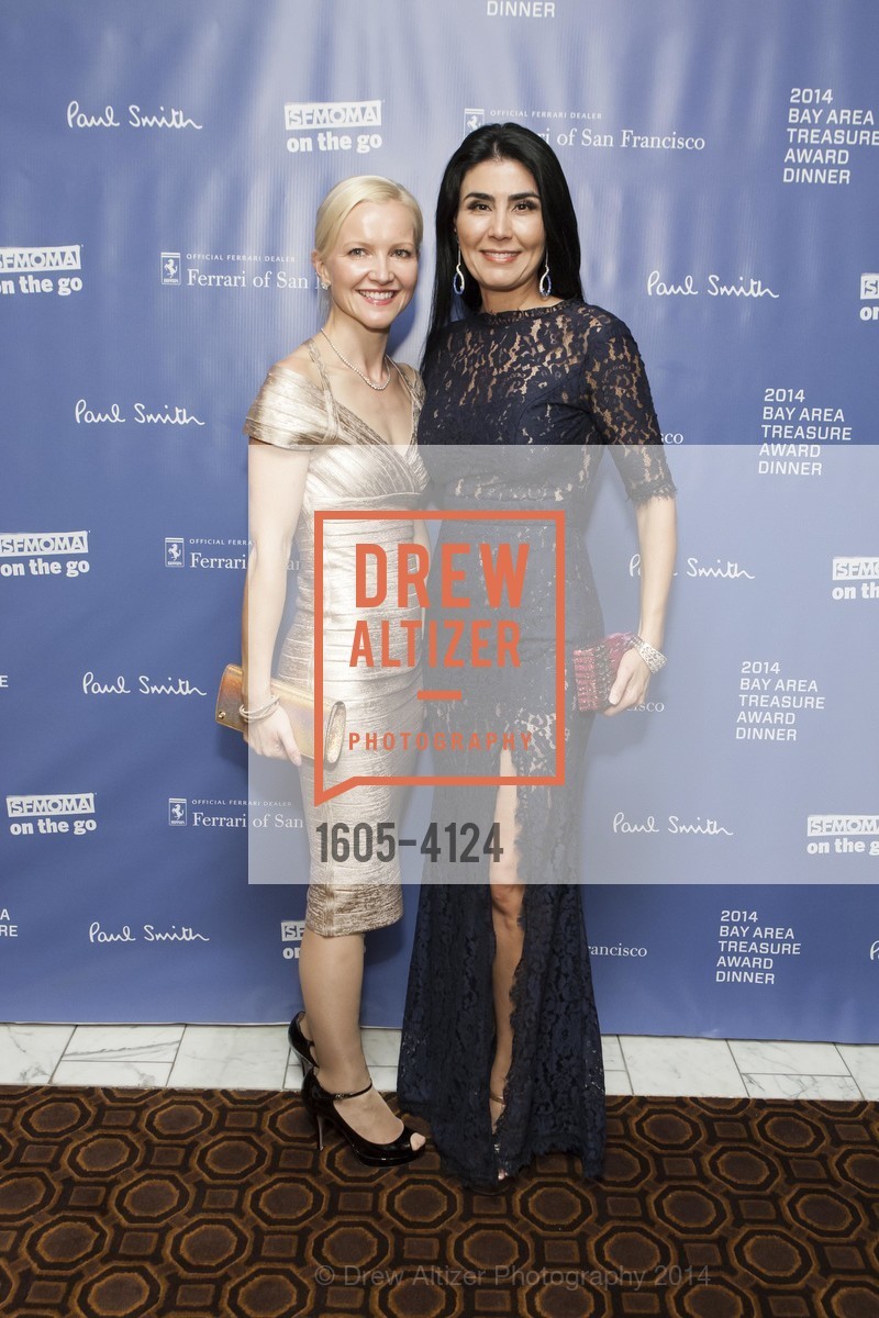 Nathalie Delrue-McGuire, Afsaneh Akhtari, 2014 Bay Area Treasure Award Honoring Jonathan Ive, US, October 31st, 2014, Photo #1605-4124 Nathalie Delrue-McGuire, Afsaneh Akhtari, Photo #1605-4124