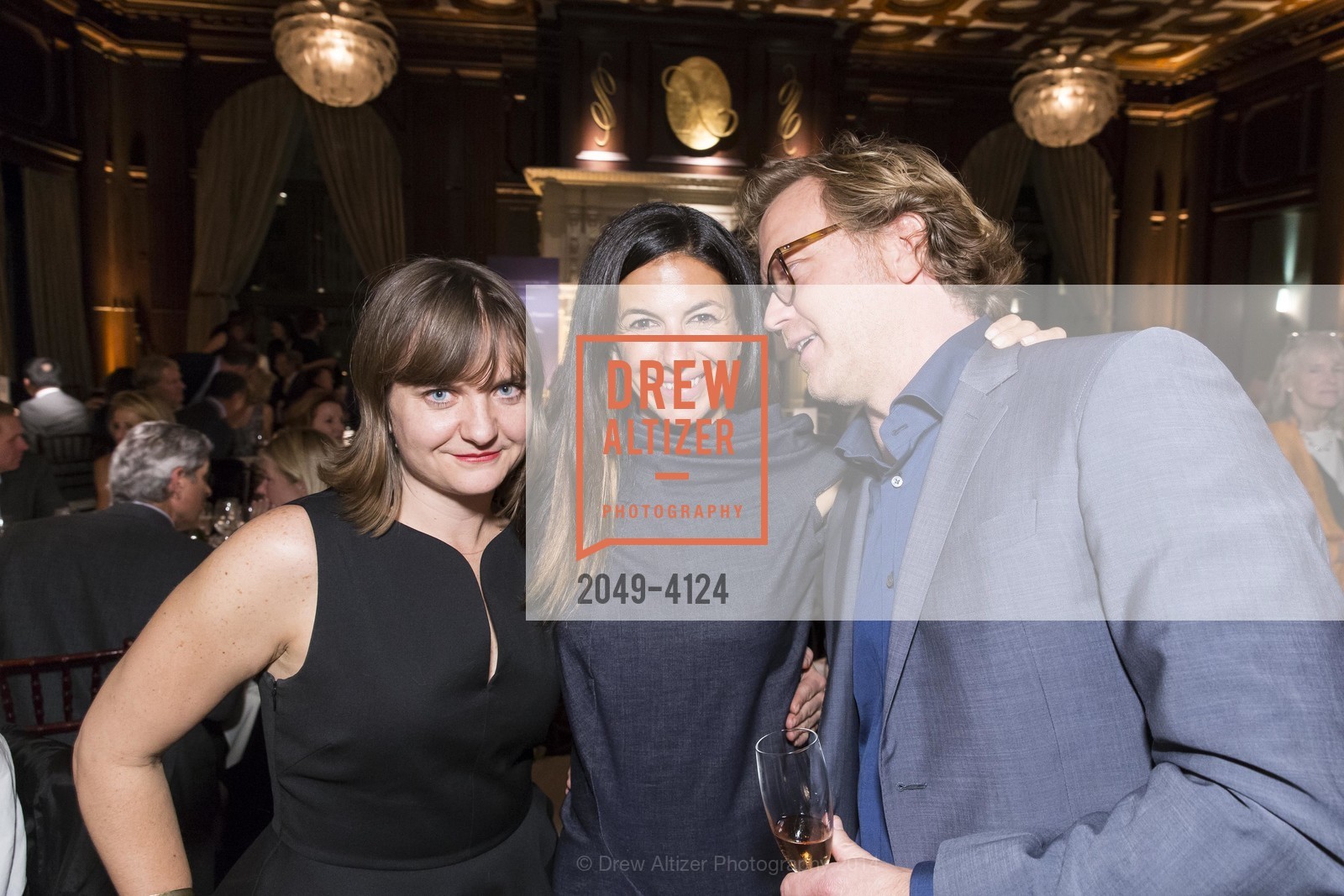 Evans Hankey, Sabrina Buell, Rico Borkendorfer, 2014 Bay Area Treasure Award Honoring Jonathan Ive, US, October 31st, 2014, Photo #2049-4124 Evans Hankey, Sabrina Buell, Rico Borkendorfer, Photo #2049-4124