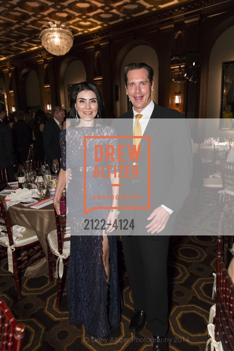 Afsaneh Akhtari, Mark Gustavson, 2014 Bay Area Treasure Award Honoring Jonathan Ive, US, October 31st, 2014, Photo #2122-4124 Afsaneh Akhtari, Mark Gustavson, Photo #2122-4124