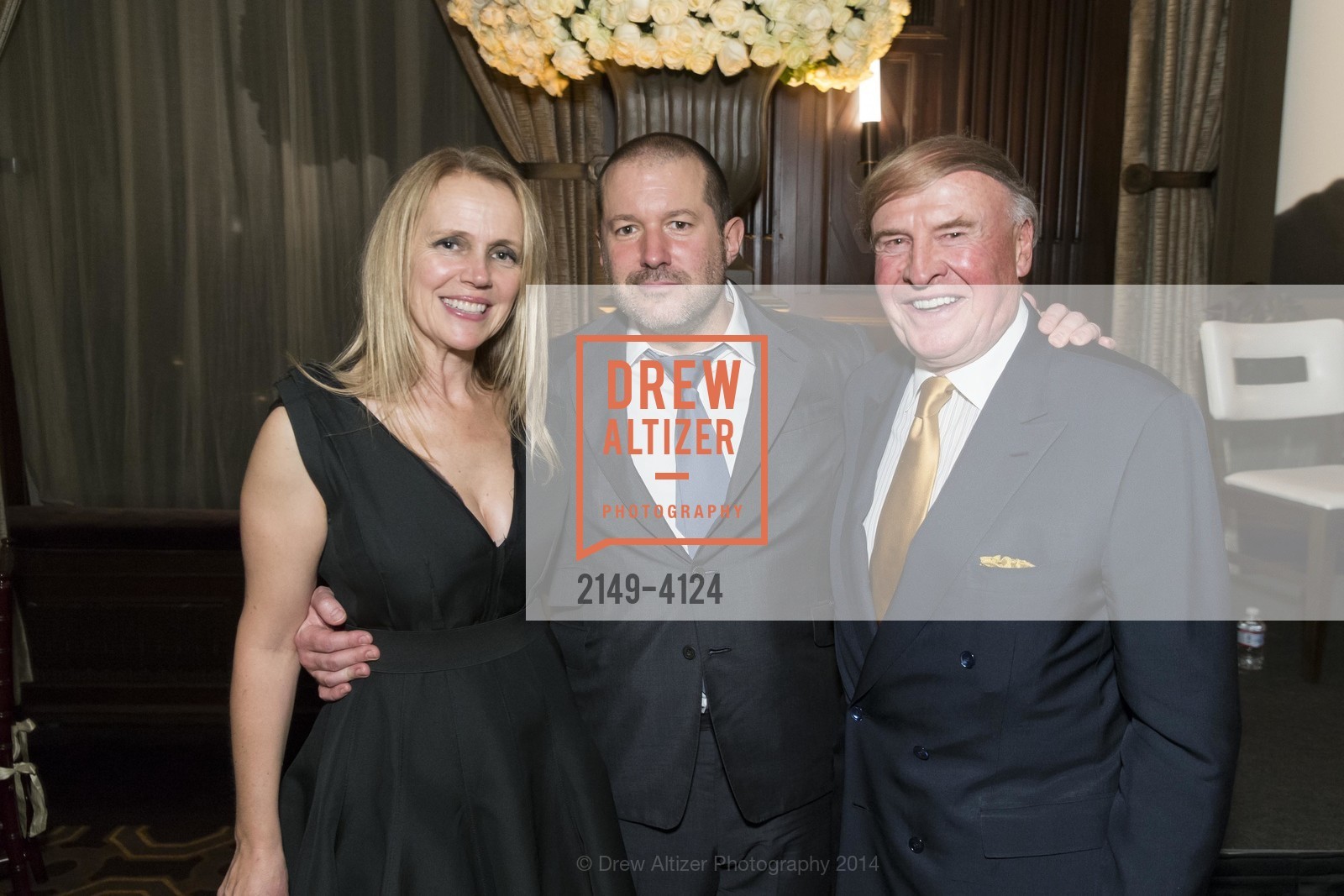 Heather Ive, Jony Ive, Dick Kramlich, Photo #2149-4124