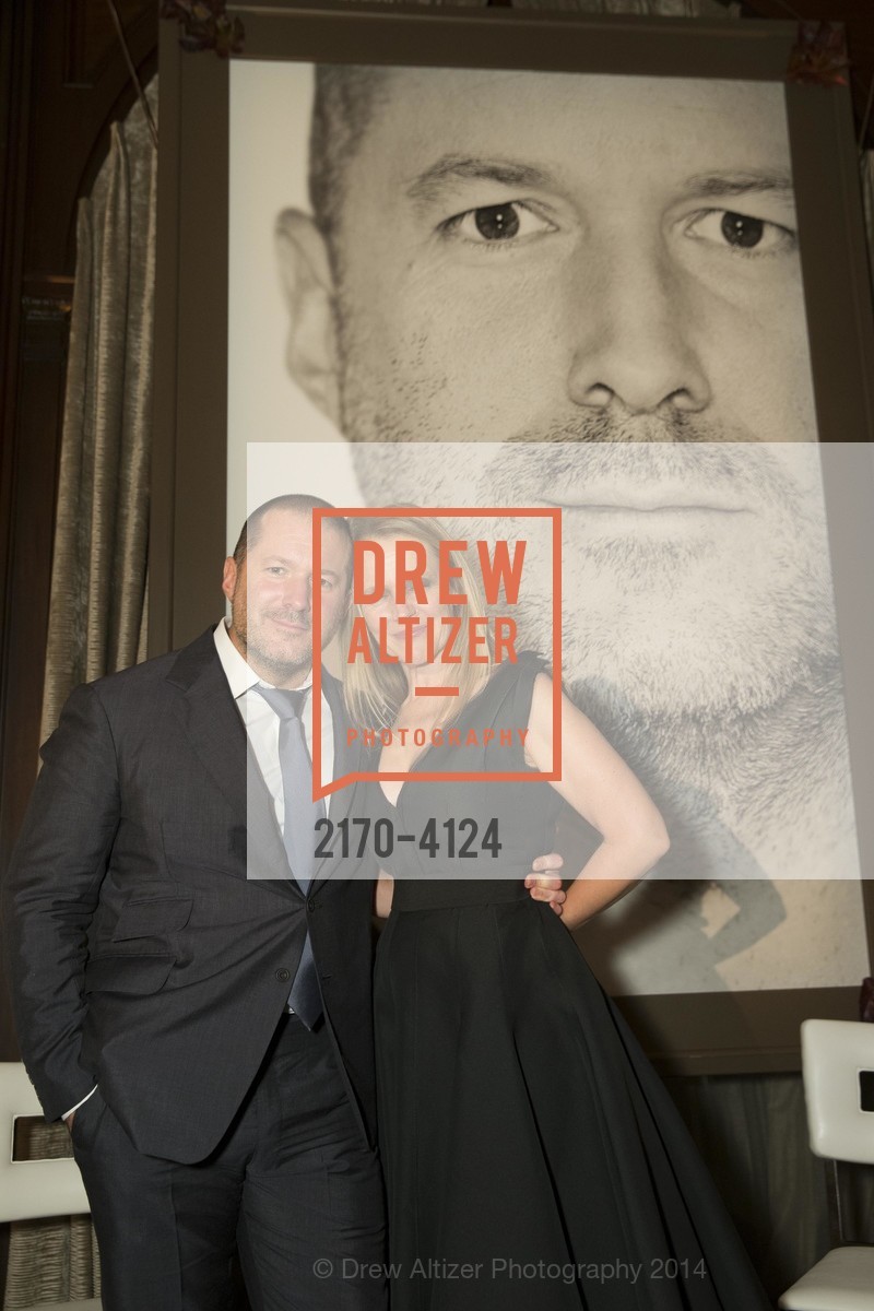 Jony Ive, Heather Ive, 2014 Bay Area Treasure Award Honoring Jonathan Ive, US, October 31st, 2014, Photo #2170-4124 Jony Ive, Heather Ive, Photo #2170-4124