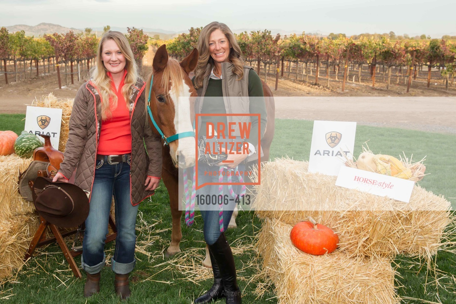 Jessica Golnick, Ashley Matchett Woods, Giana Roberge, A Harvest Barn Dance at Cornerstone Presented By Giant Steps Therapeutic Equestrian Center, Cornerstone Sonoma. 23570 Arnold Dr, October 24th, 2015