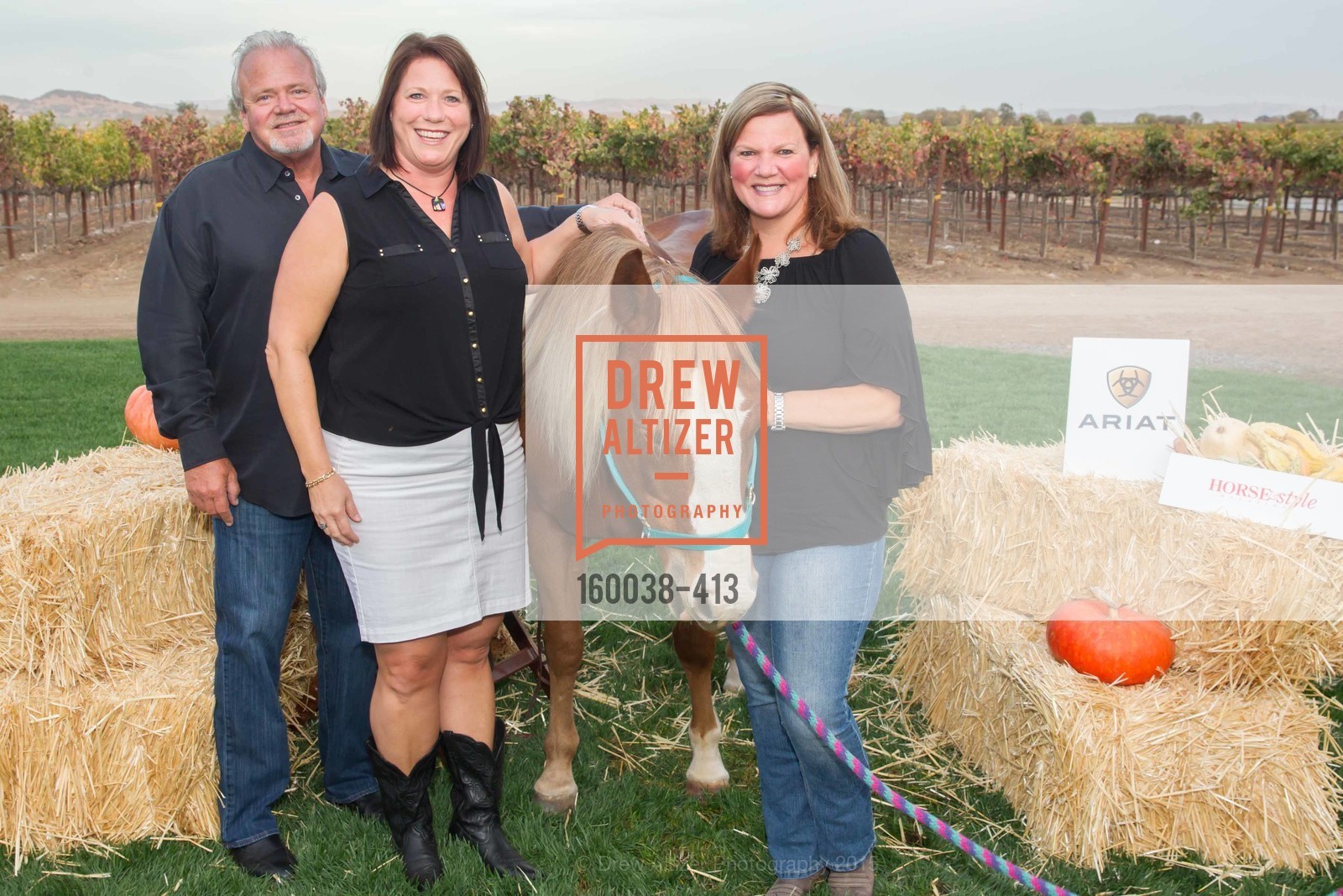 Wayne Olson, Karen Olson, Jenny Lewis, A Harvest Barn Dance at Cornerstone Presented By Giant Steps Therapeutic Equestrian Center, Cornerstone Sonoma. 23570 Arnold Dr, October 24th, 2015,Drew Altizer, Drew Altizer Photography, full-service agency, private events, San Francisco photographer, photographer california