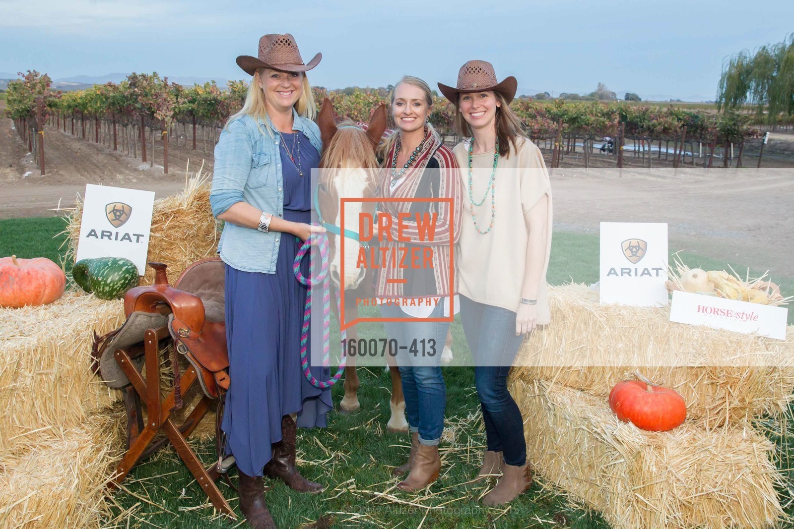 Sarah Appel, Sarah Iverson, Amanda Teal, A Harvest Barn Dance at Cornerstone Presented By Giant Steps Therapeutic Equestrian Center, Cornerstone Sonoma. 23570 Arnold Dr, October 24th, 2015,Drew Altizer, Drew Altizer Photography, full-service agency, private events, San Francisco photographer, photographer california