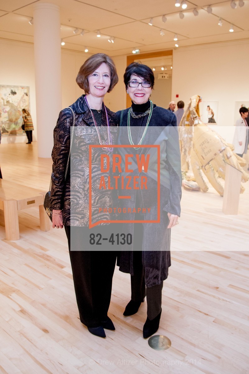 Yvonne Nevens, Alyce Parsons, SAN JOSE MUSEUM OF ART'S Spring IPO Art Opening, US, March 4th, 2014, Photo #82-4130 Yvonne Nevens, Alyce Parsons, Photo #82-4130