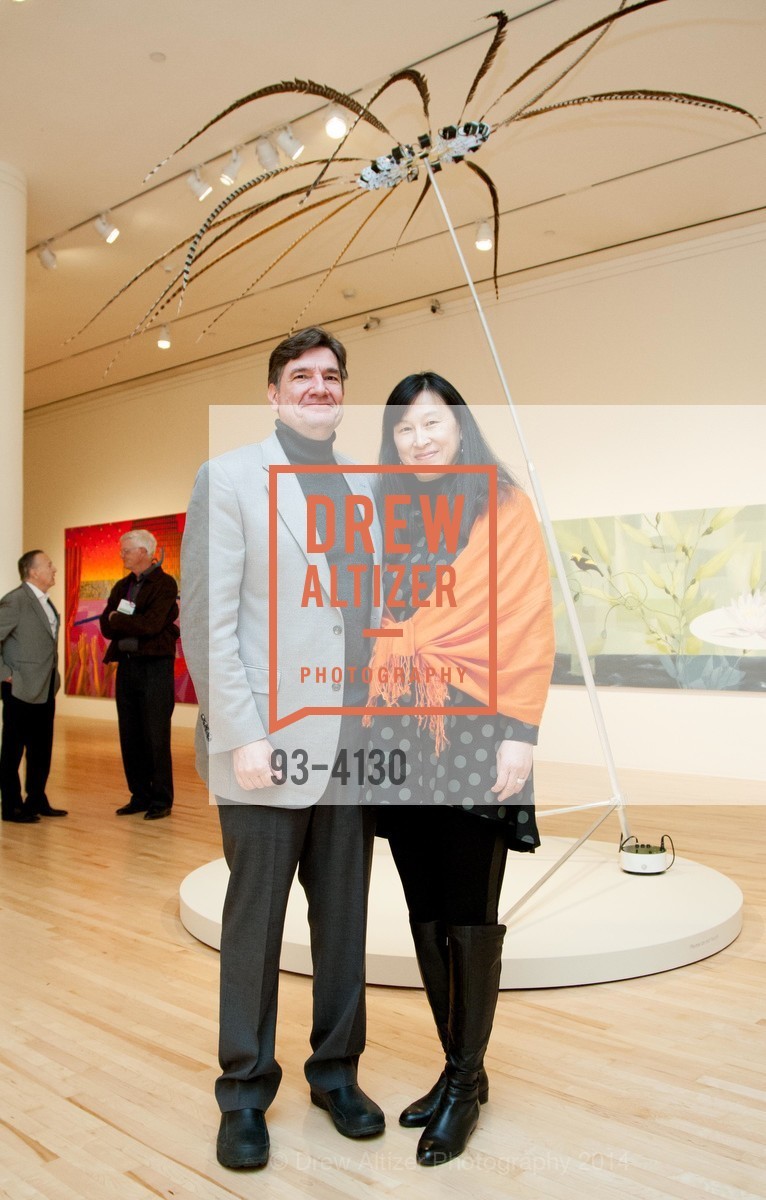 Alan Rath, Mia Jang, SAN JOSE MUSEUM OF ART'S Spring IPO Art Opening, US, March 4th, 2014, Photo #93-4130 Alan Rath, Mia Jang, Photo #93-4130