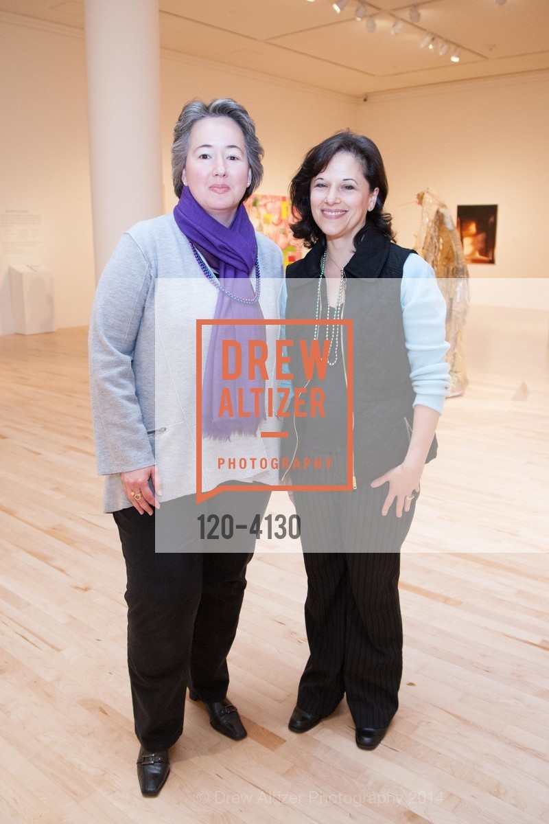 Claudia Weber, Deborah Goldberg, SAN JOSE MUSEUM OF ART'S Spring IPO Art Opening, US, March 4th, 2014, Photo #120-4130 Claudia Weber, Deborah Goldberg, Photo #120-4130