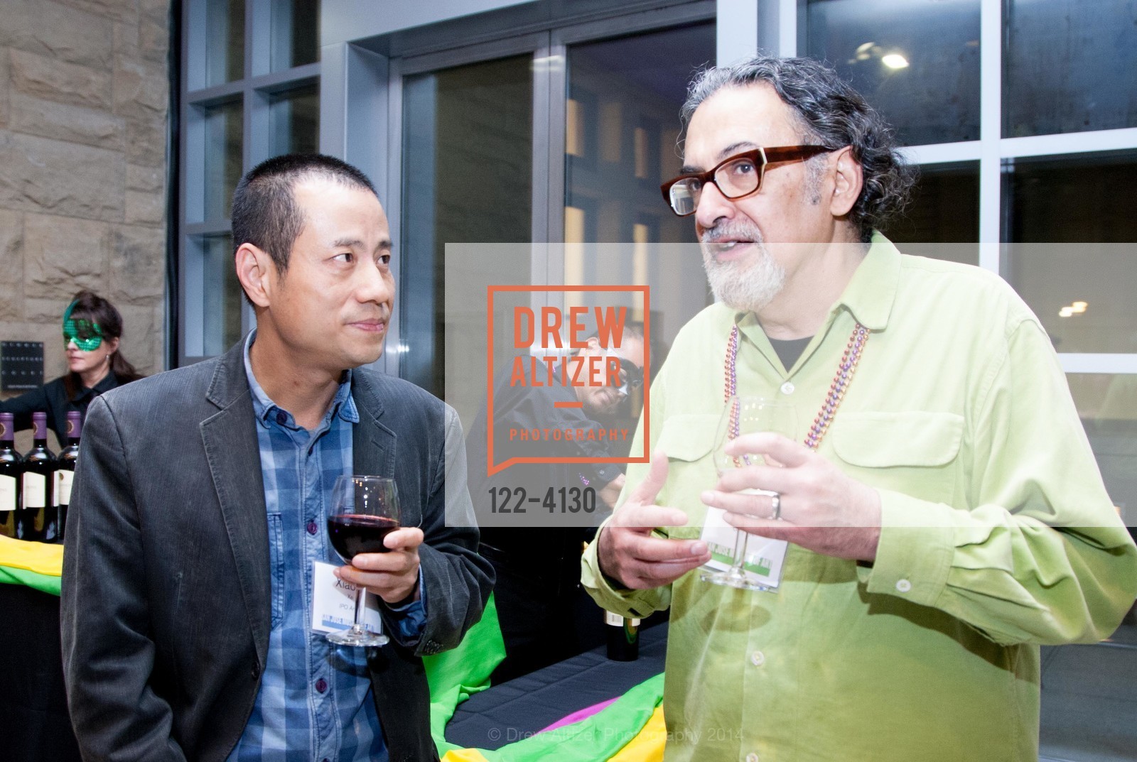 Xiaoze Xie, Enrique Chagoya, SAN JOSE MUSEUM OF ART'S Spring IPO Art Opening, US, March 4th, 2014, Photo #122-4130 Xiaoze Xie, Enrique Chagoya, Photo #122-4130