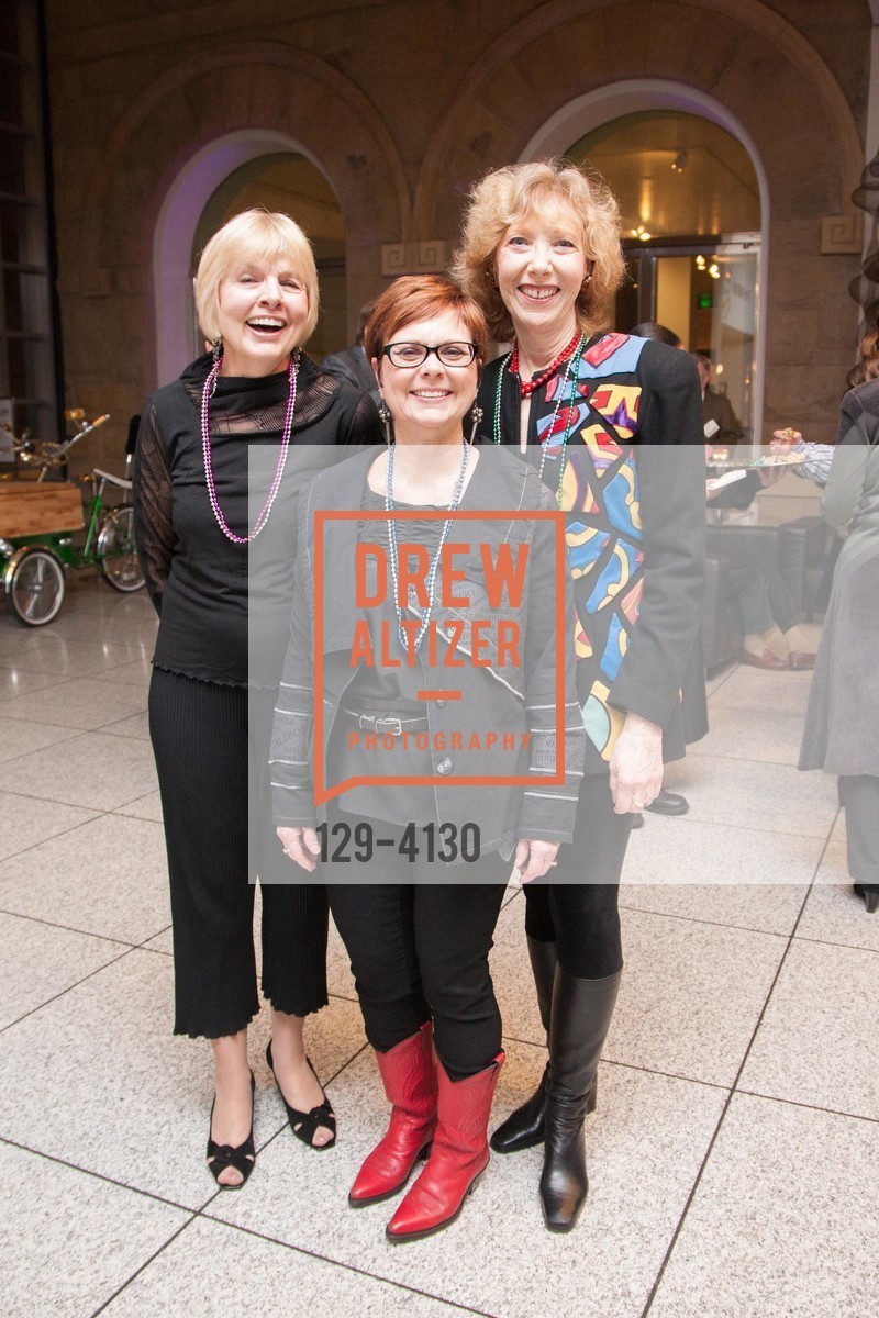 Michelle Kelly, Chris Mengarelli, Marilyn August, SAN JOSE MUSEUM OF ART'S Spring IPO Art Opening, US, March 4th, 2014, Photo #129-4130 Michelle Kelly, Chris Mengarelli, Marilyn August, Photo #129-4130