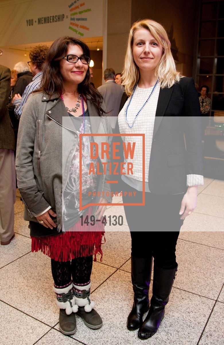 Ranu Nukherjee, Kira Lyons, SAN JOSE MUSEUM OF ART'S Spring IPO Art Opening, US, March 4th, 2014, Photo #149-4130 Ranu Nukherjee, Kira Lyons, Photo #149-4130