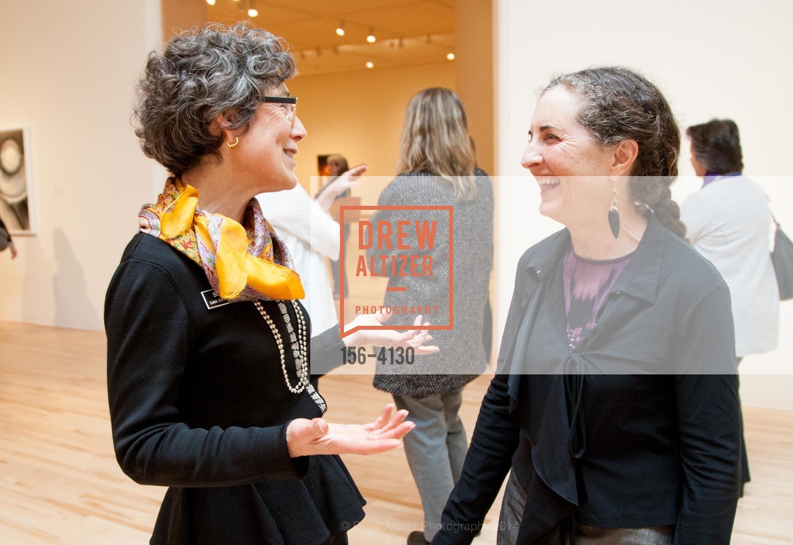 Susan Krane, Sarah Ratchye, SAN JOSE MUSEUM OF ART'S Spring IPO Art Opening, US, March 4th, 2014, Photo #156-4130 Susan Krane, Sarah Ratchye, Photo #156-4130