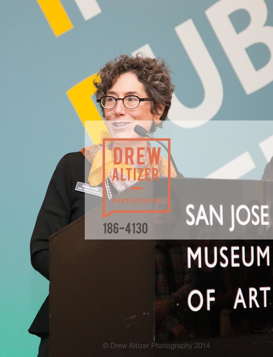Susan Krane, SAN JOSE MUSEUM OF ART'S Spring IPO Art Opening, US, March 4th, 2014, Photo #186-4130 Susan Krane, Photo #186-4130