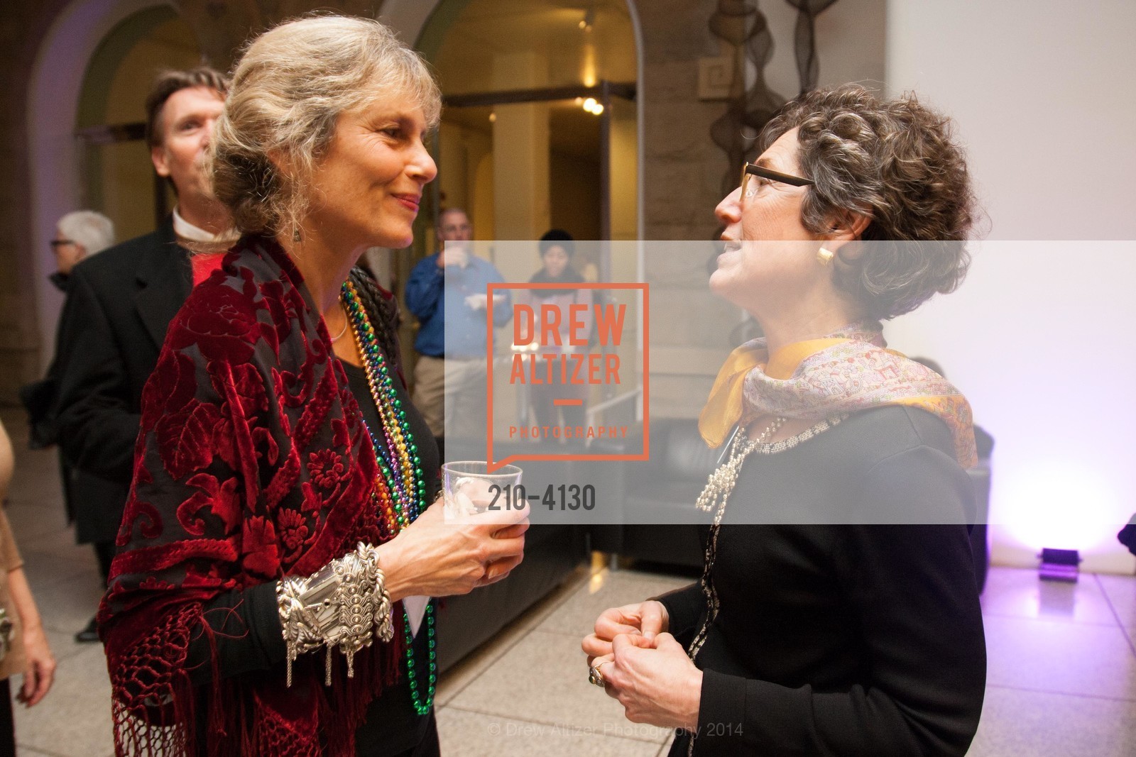 Jo Farb Hernandez, Susan Krane, SAN JOSE MUSEUM OF ART'S Spring IPO Art Opening, US, March 4th, 2014, Photo #210-4130 Jo Farb Hernandez, Susan Krane, Photo #210-4130