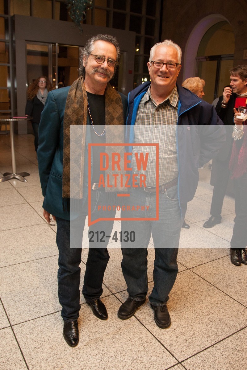 Sam Hernandez, Seth Wyler, SAN JOSE MUSEUM OF ART'S Spring IPO Art Opening, US, March 4th, 2014, Photo #212-4130 Sam Hernandez, Seth Wyler, Photo #212-4130