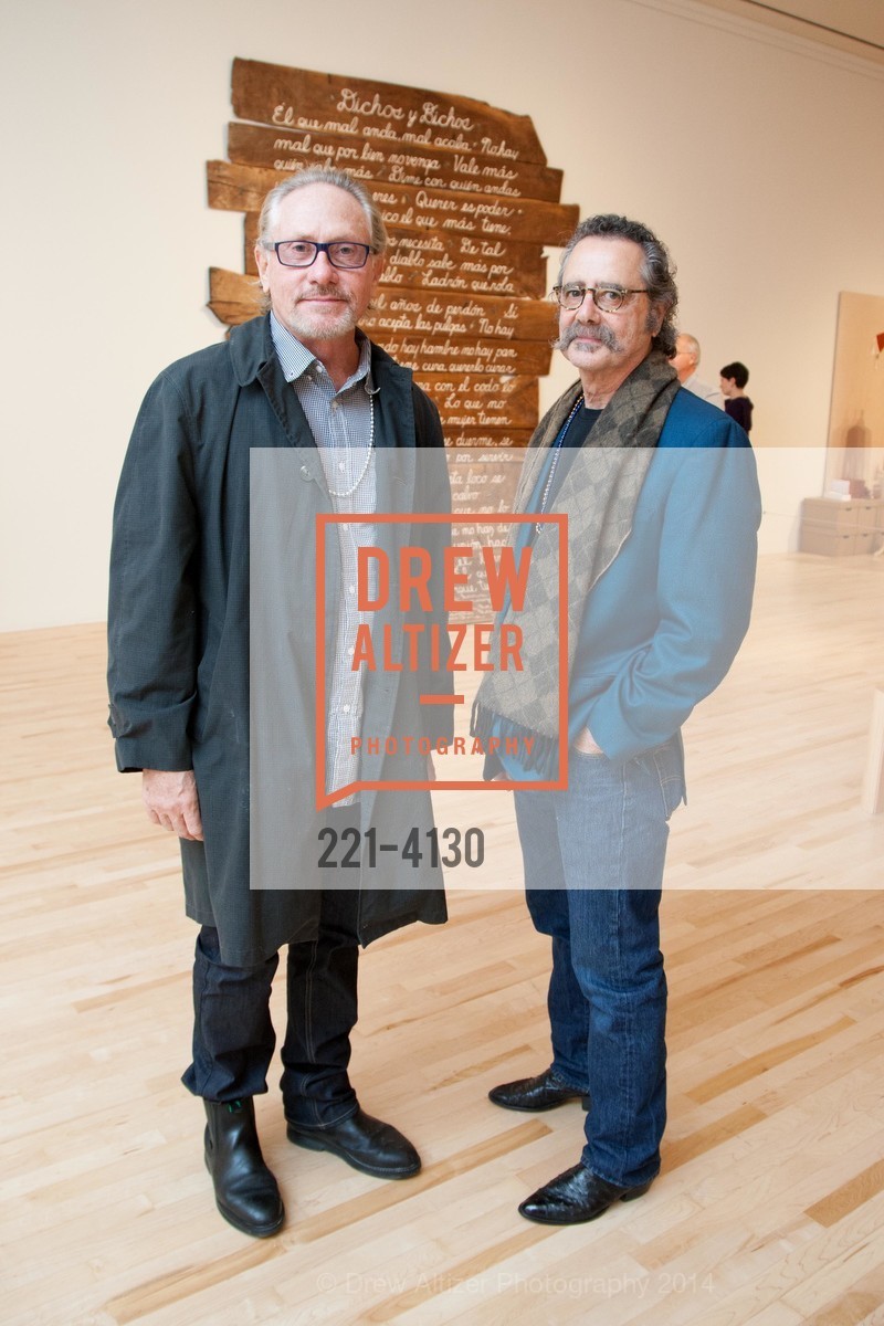 John Fritz, Sam Hernandez, SAN JOSE MUSEUM OF ART'S Spring IPO Art Opening, US, March 4th, 2014, Photo #221-4130 John Fritz, Sam Hernandez, Photo #221-4130