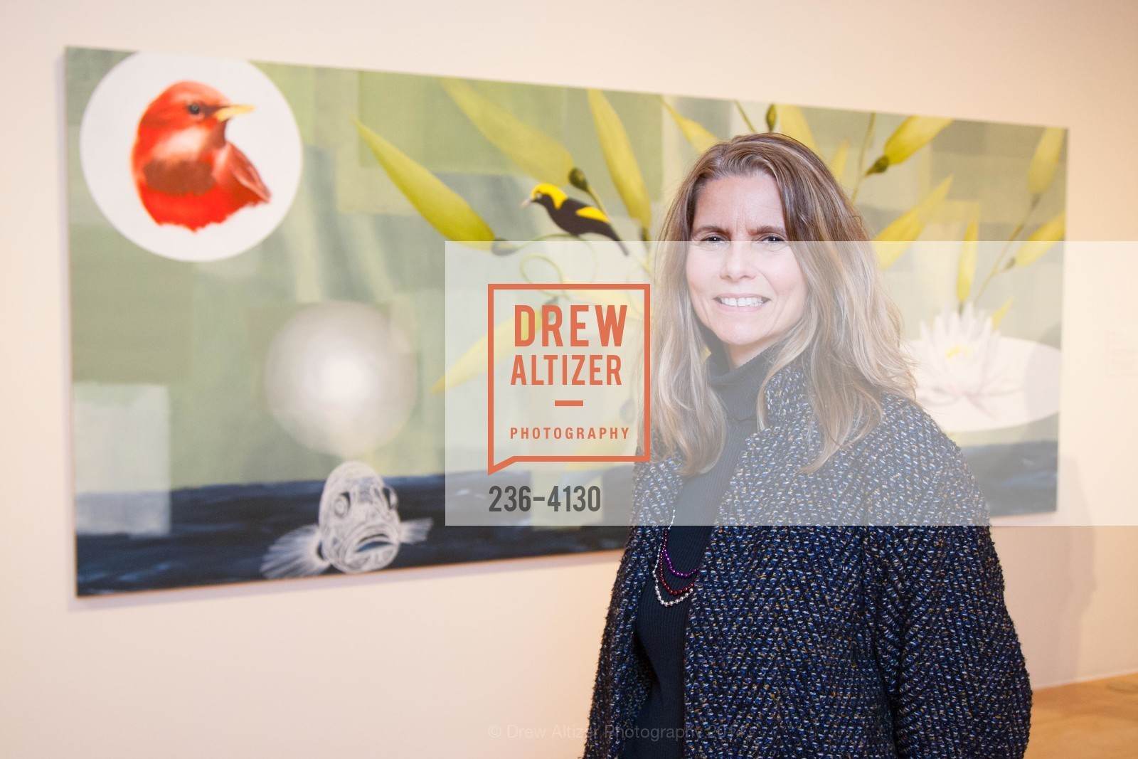 Lisa Adams, SAN JOSE MUSEUM OF ART'S Spring IPO Art Opening, US, March 4th, 2014, Photo #236-4130 Lisa Adams, Photo #236-4130