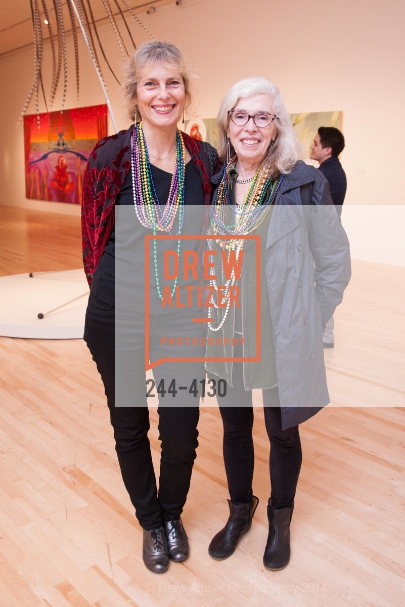 Jo Farb Hernandez, Theta Belcher, SAN JOSE MUSEUM OF ART'S Spring IPO Art Opening, US, March 4th, 2014, Photo #244-4130 Jo Farb Hernandez, Theta Belcher, Photo #244-4130