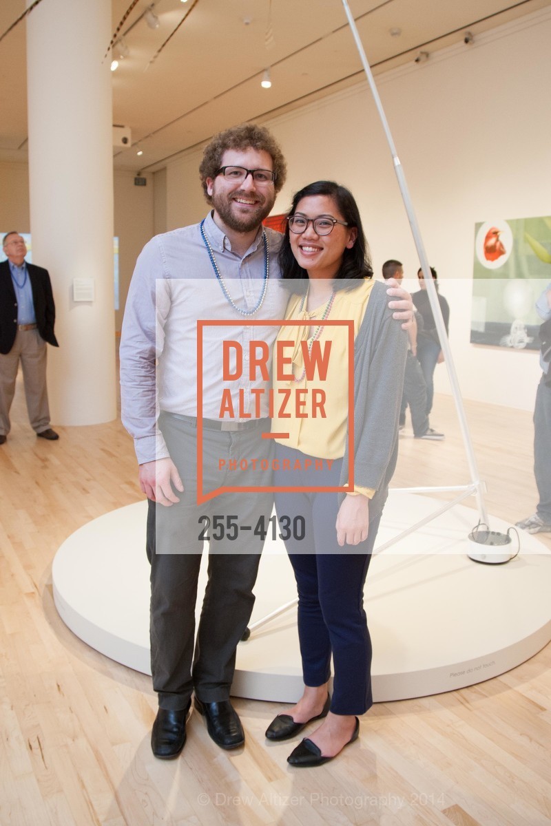 Matthew van Oosten, Lillian Hua, SAN JOSE MUSEUM OF ART'S Spring IPO Art Opening, US, March 4th, 2014, Photo #255-4130 Matthew van Oosten, Lillian Hua, Photo #255-4130