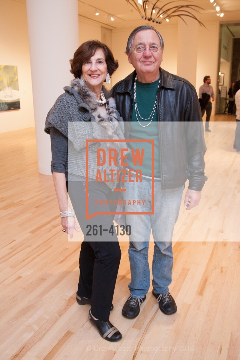 Gloria Loventhal, Richard Pederson, SAN JOSE MUSEUM OF ART'S Spring IPO Art Opening, US, March 4th, 2014, Photo #261-4130 Gloria Loventhal, Richard Pederson, Photo #261-4130