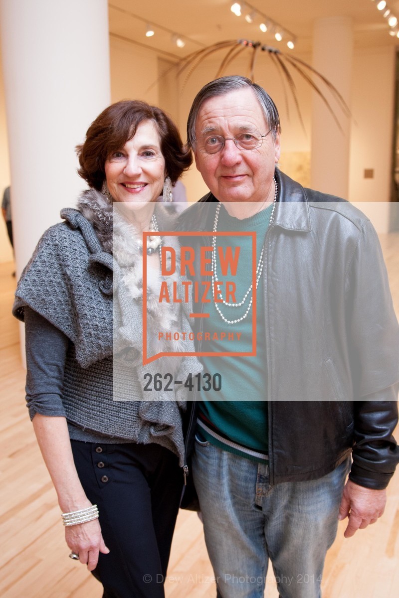 Gloria Loventhal, Richard Pederson, SAN JOSE MUSEUM OF ART'S Spring IPO Art Opening, US, March 4th, 2014, Photo #262-4130 Gloria Loventhal, Richard Pederson, Photo #262-4130